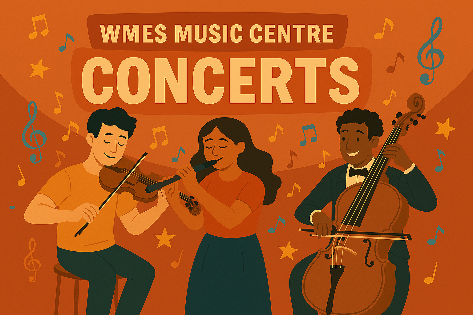 WMES Music Centre Intermediate Ensembles Concert with Senior Strings