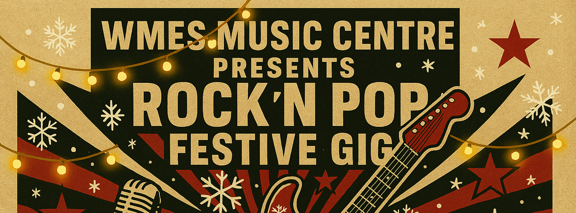 Walsall Music Education Services Rock 'N' Pop Festive Gig