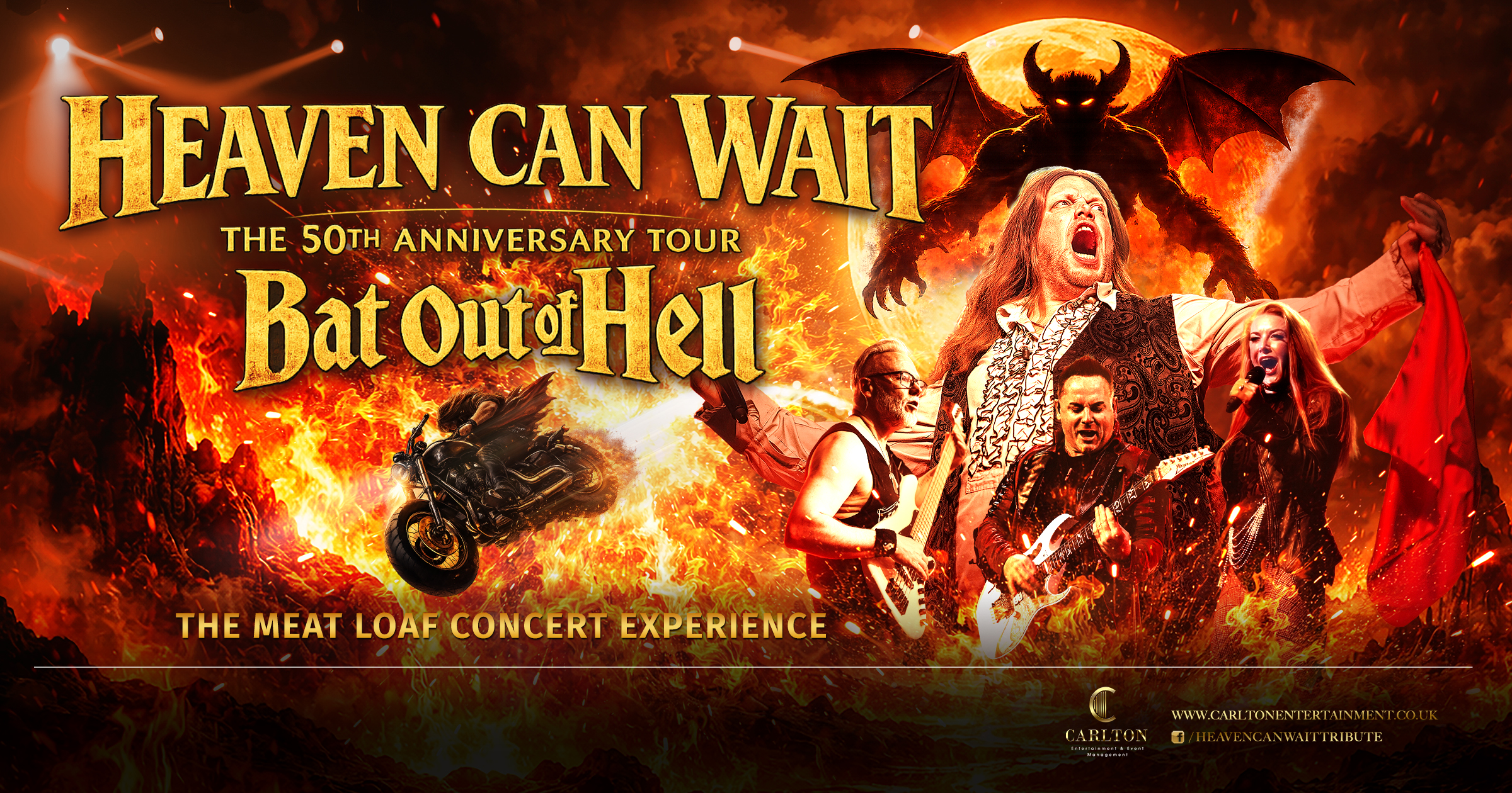 HEAVEN CAN WAIT -The Meat Loaf Concert Experience